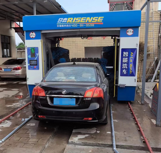 陕西加油站安装日森自动洗车设备