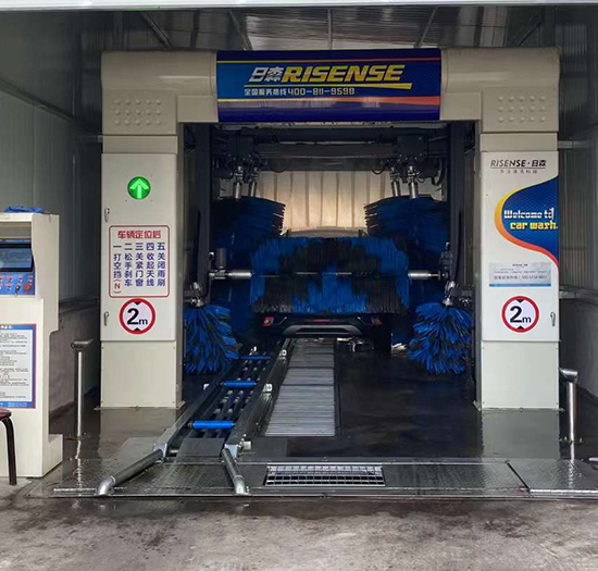 山西加油站安装日森洗车设备