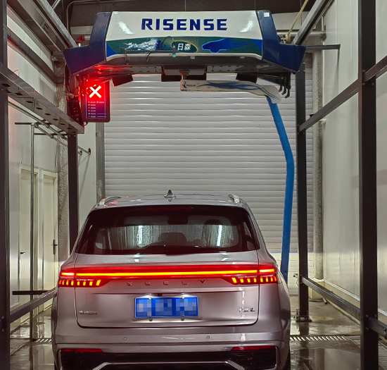 山东青岛健康中心安装4台日森消毒洗车机